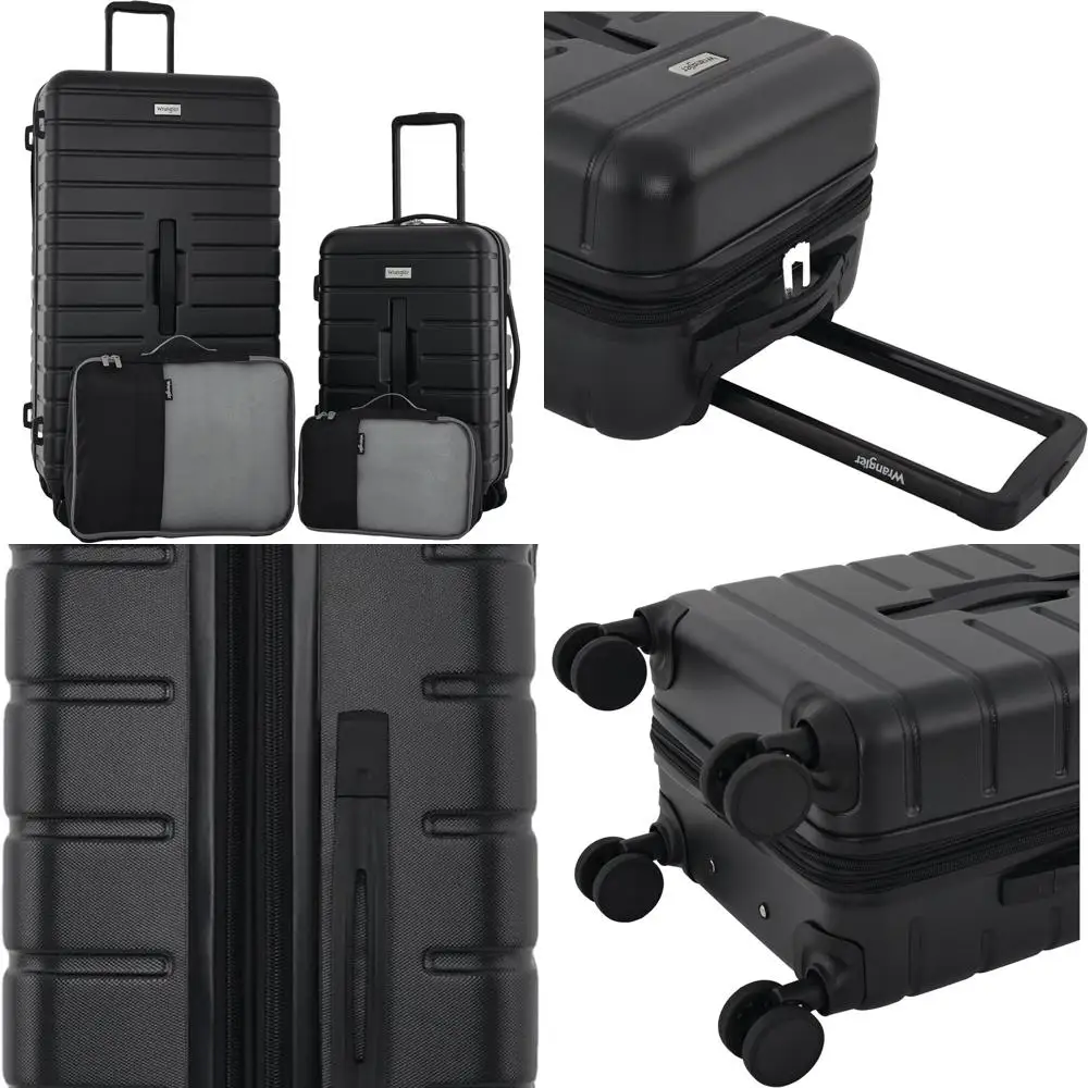 

Черный комплект из 4 высоких леггинсов Wrangler Trunk