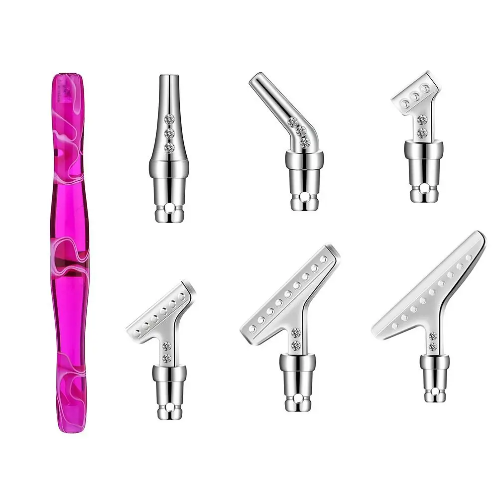 5D Resin Diamond Painting Pen Point Drill Pen With Alloy Replace Pen Head Accessories Tool Cross Stitch DIY Craft Nail Art