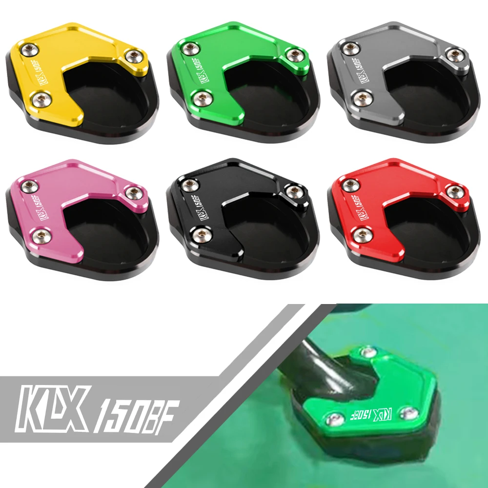 

For Kawasaki KLX150BF KLX150 150BF klx KLX 150 BF 2016-2018 2017Motorcycle Kickstand Extension Side Stand Enlarge Surppot Plate