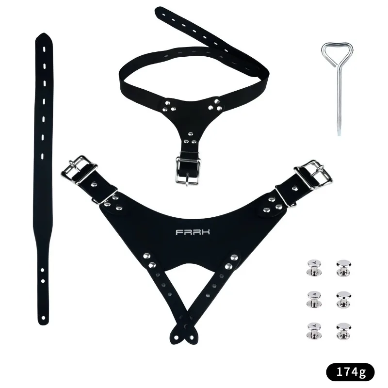 Three Way PU Leather Chastity Belt for Chastity Cage Adjustable Auxiliary Strap Cock Cage BDSM Penis Restraint Sex Toys for Men - view 6