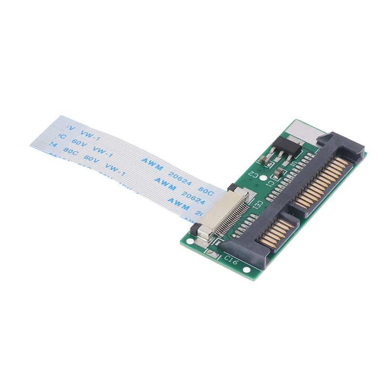 1PC 1.8inch LIF to 2.5inch SATA 24 PIN SATA LIF Connector PCB Adapter for Mac 24 Pin ZIF to 22 Pin SATA Converter Adapter Card