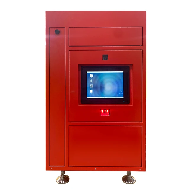 Waterproof Drop Box Apartment Standing Mailbox Metal Outdoor Versatile Use Parcel  Keys Storage by network smart locker