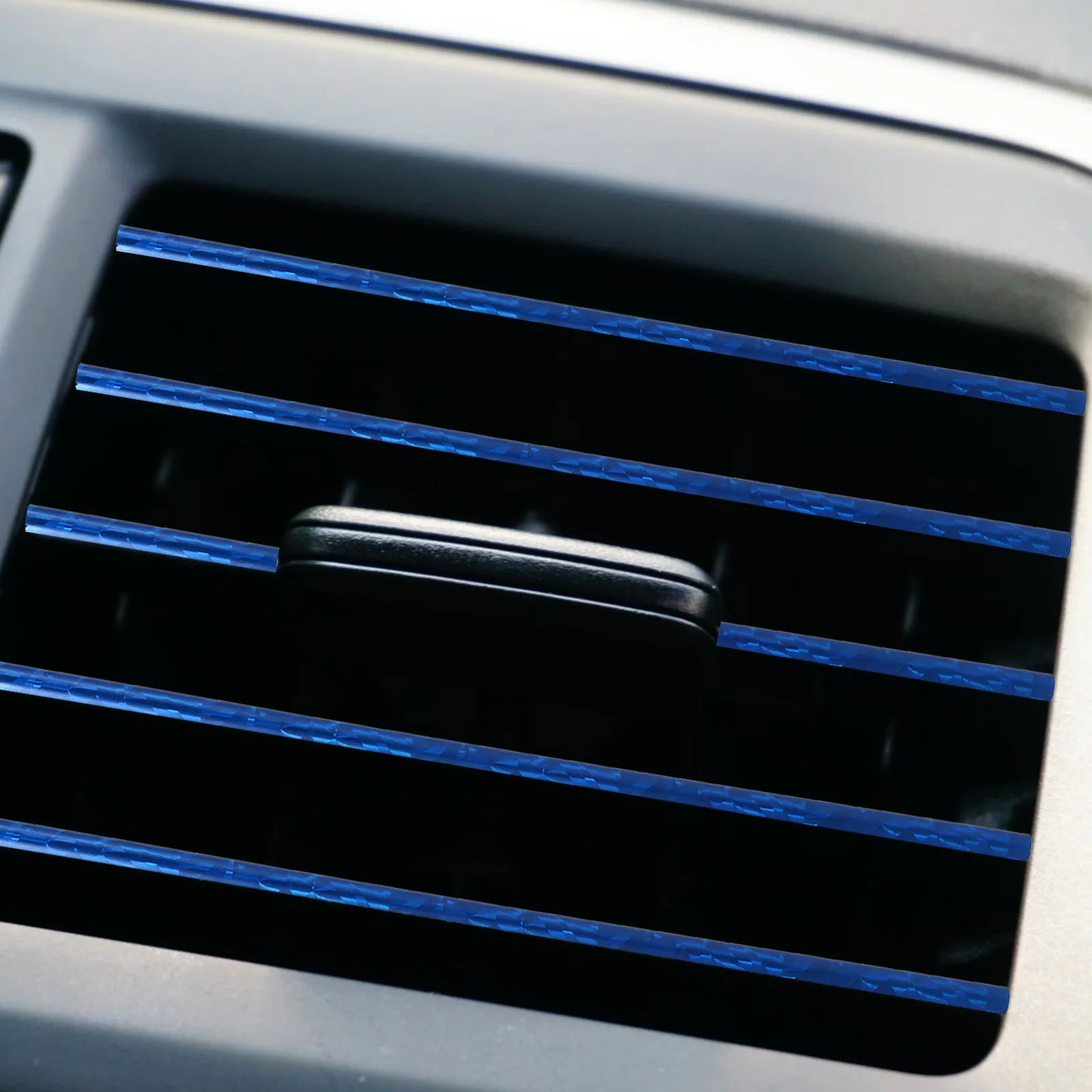 

10pcs Air Outlet Trim Strip U-Shape Clip Design Durable Car Vent Decorative Trims For Auto Dashboard Styling Vehicle Interior