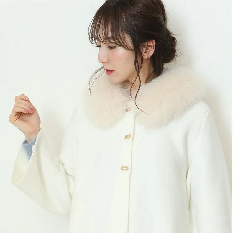 

Gagarich мода 2025 осень зима японская милая накидка с меховым воротником с расклешенными рукавами короткая куртка топ