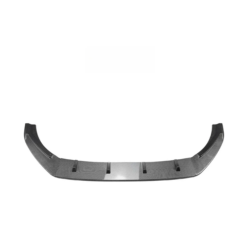 لسيارة VW Golf 7.5 MK7.5 - سبويلر شفة المصد الأمامي، مقسم ABS أسود لامع، سد هوائي على طراز OEM، طقم الجسم (الطراز القياسي)