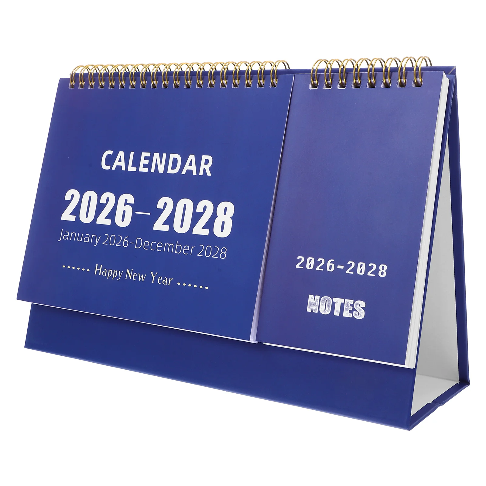 

Standing Desk 2026-2028 Monthly Flipping Block Paper Calendar For Office Home School Thick Paper Compact Modern Desktop Planner