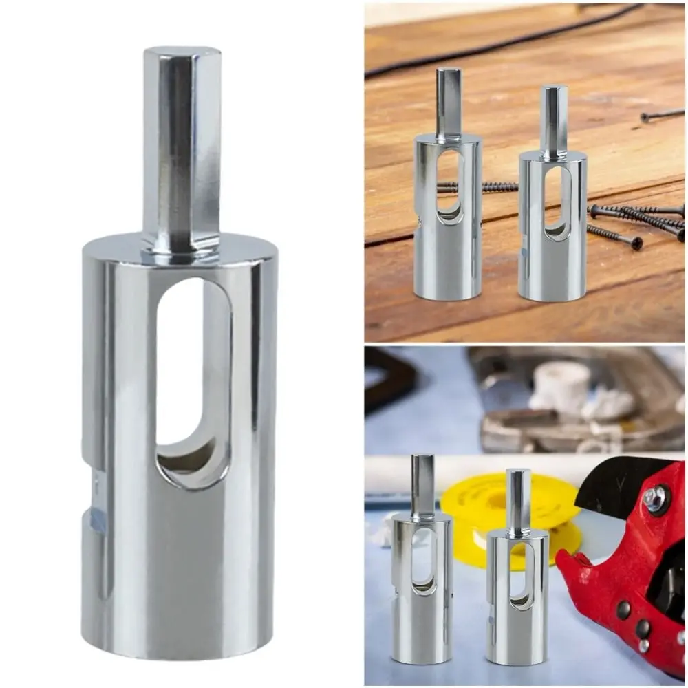 

9-Gauge Fence Wire Twister 3-Jaw Drill Chuck Triangular Shank Cable Wire Drill Chuck Tool 11 Gauge Post Clips Twist Ties Tool