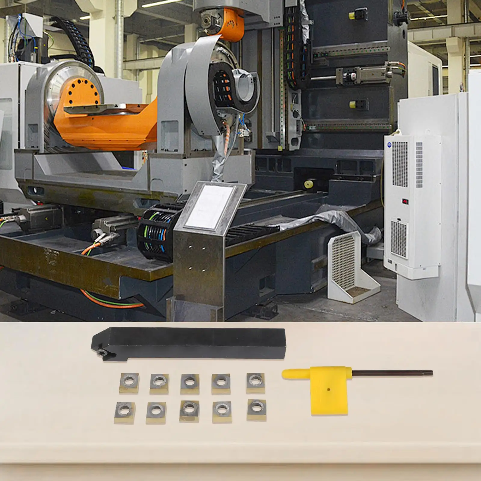 Easy to Replace SSSCR1212H09 for lathe Tool Holder with Gold Color Carbide Inserts for Cast Iron Machining Easy