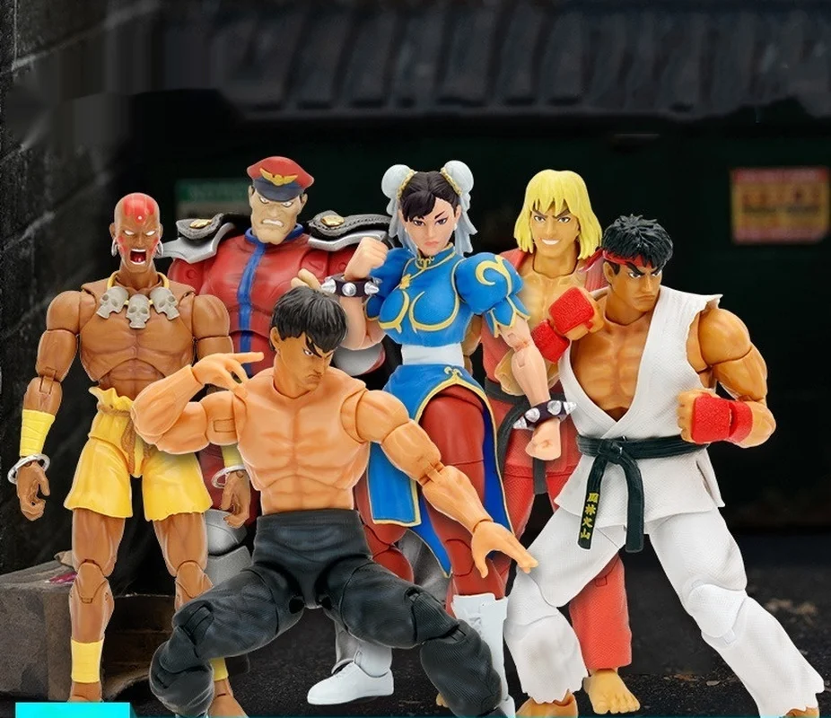 

Jada Street-Fighter 2 1/12 Anime Character Chunli Longken Flying Dragon 6-Inch Action Figure Mobile Handmade Toys Birthday Gifts