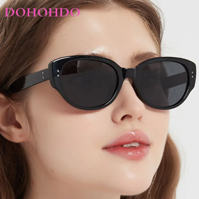 

Classic Rice Nail Cat Eye Women Sunglassess Retro Men Sunglass Designer Brand Shade Summer Drive Travel Ladies Eyeglasses UV400