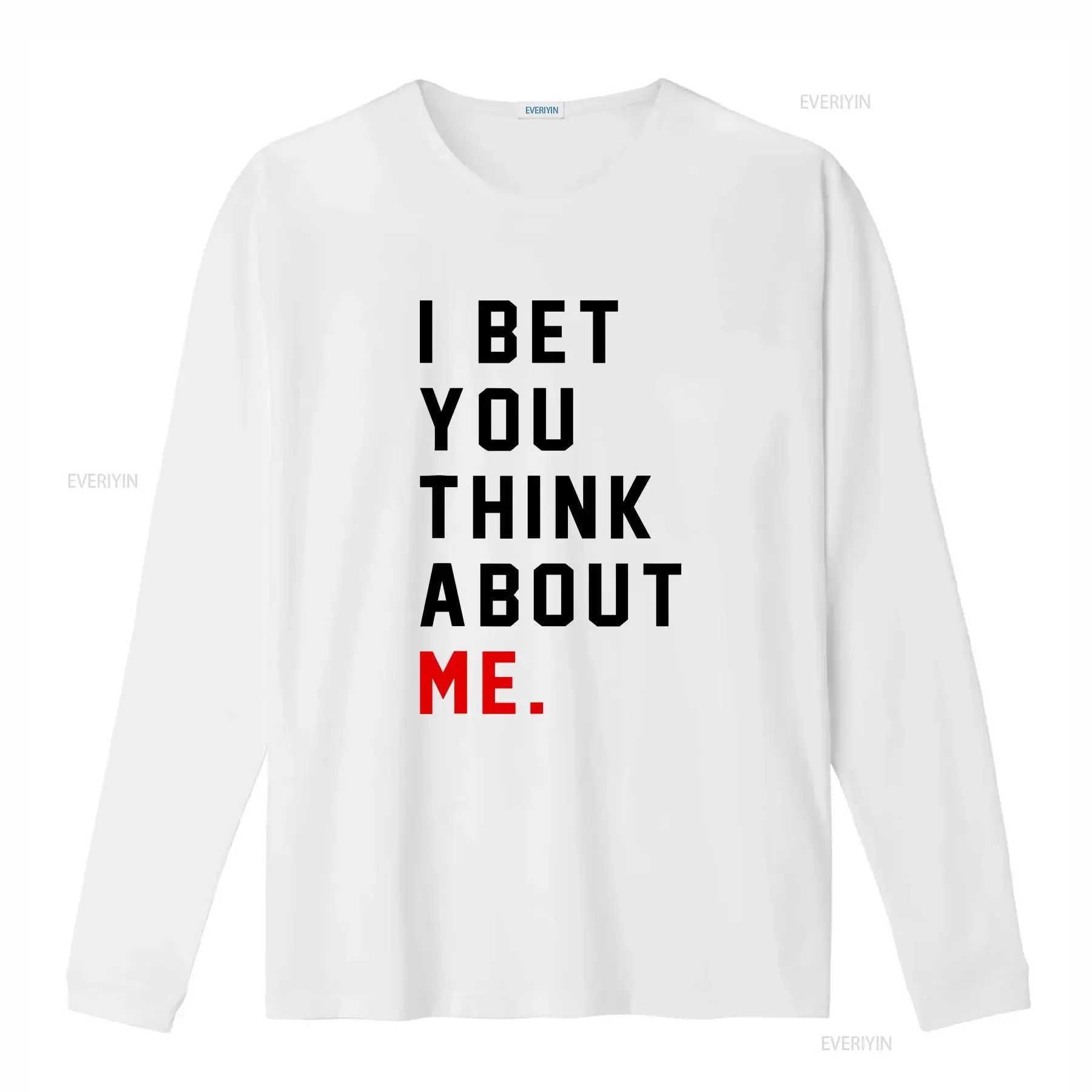 Retro I Bet You Think About Me Meaning Knew U Were Trouble T Shirt vintage Washed homme Slightly Unisex Top For Everyday Wear