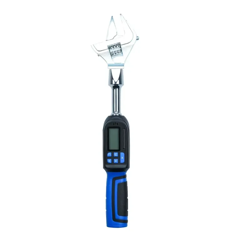 Digital Torque Wrench Adjustable Professional Tool with Interchangeable Heads for Precise Mechanical Repair and Maintenance