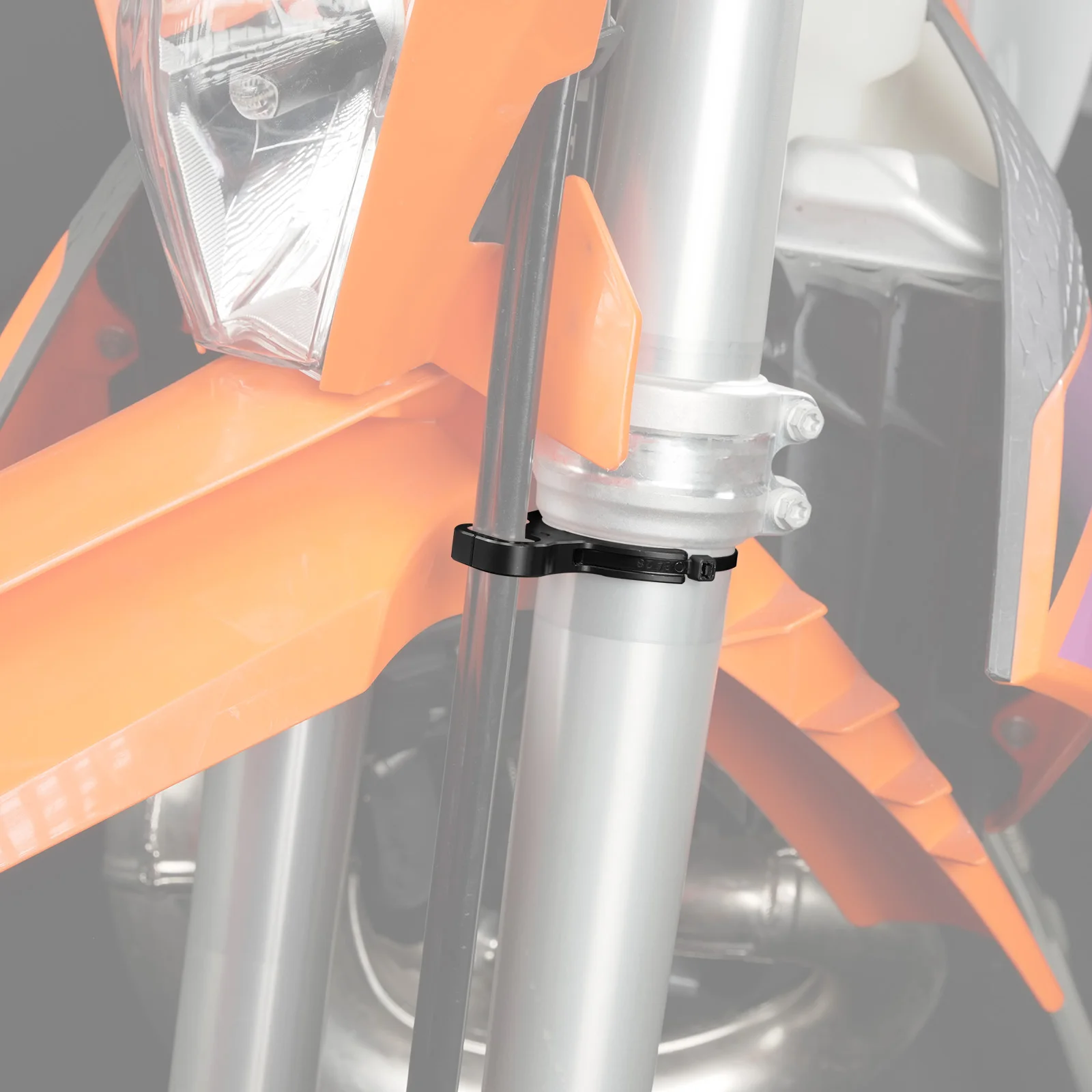 NICECNC Für KTM EXC 300 2004-2026 Vordere Bremsschlauchführung Klemmhalter Für KTM EXCF 350 SXF450 Husqvarna TE300 GasGas EC300 – Detail 8