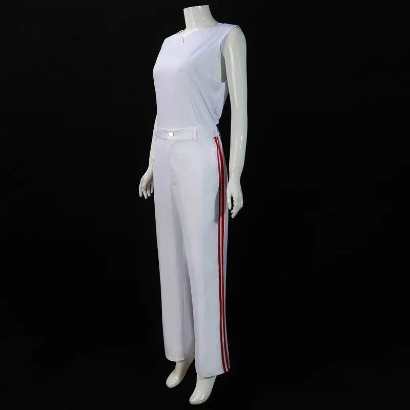 

❤❤2025 2025 Animation Queen Lead Vocals Freddie Mercury Cosplay Costume Yellow Leather Jacket Coat Unisex Hallowe New ★☆