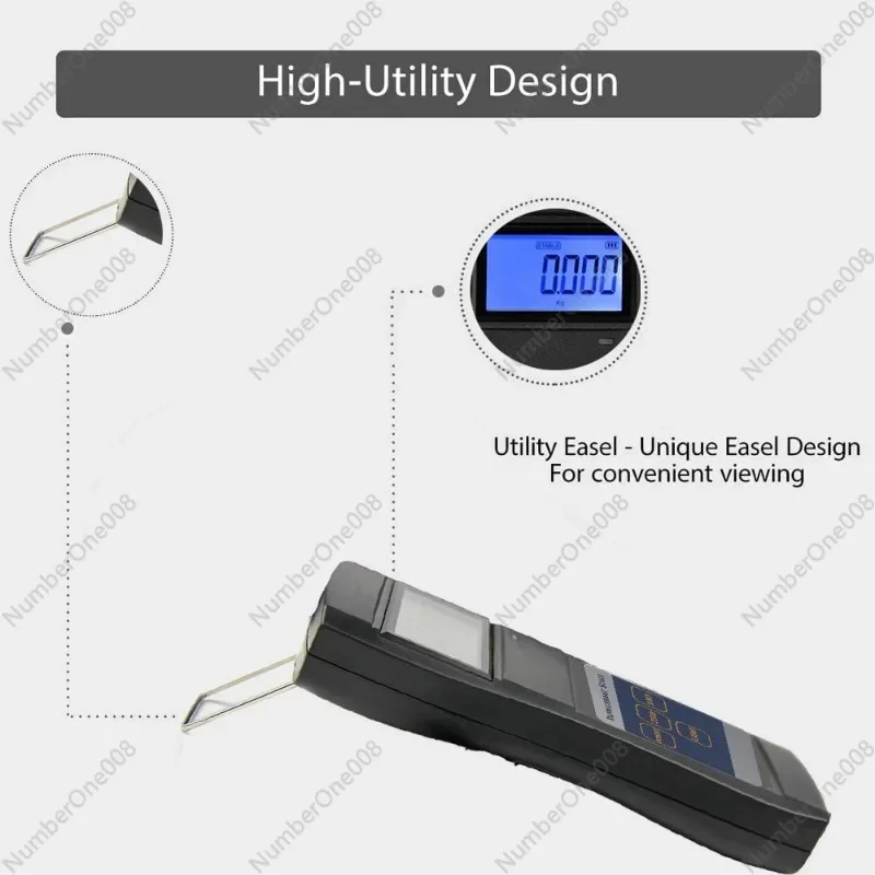 Upgrade 90kg Refrigerant Charging Scale IP68 Waterproof LCD Digital Display High Precise A/C Refrigerating Fluid Weighing Device