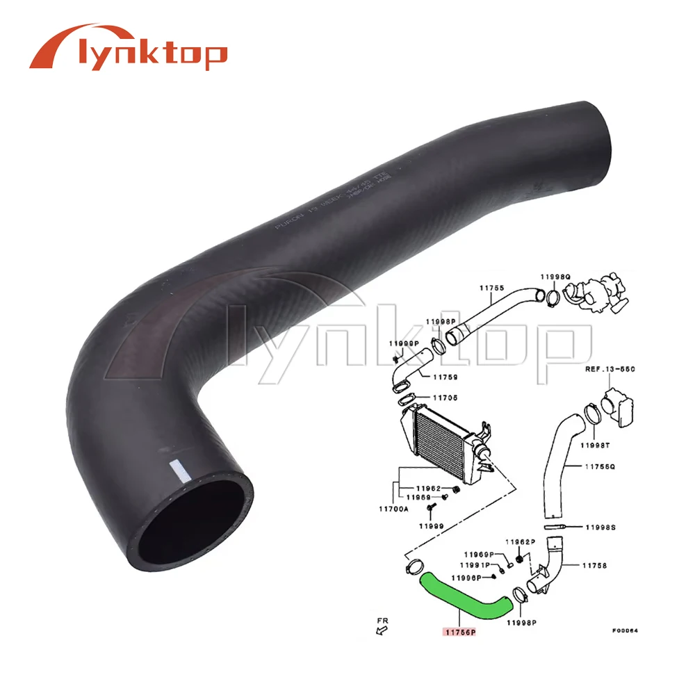 

Intercooler Outlet Air Hose for Mitsubishi L200 Triton Pajero Sport Nativa 2.5D 2.8D 4D56 4M41 1505A511