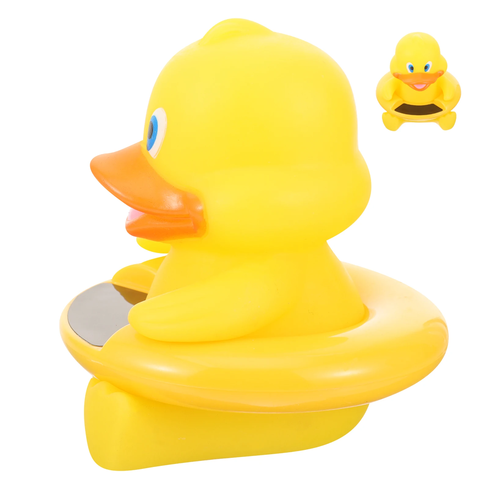 

1Pcs Yellow Baby Bath Thermometer Plastic Environmental Protector Floatable Water Temp Gauge for Tub Pool Spa Aquarium Use