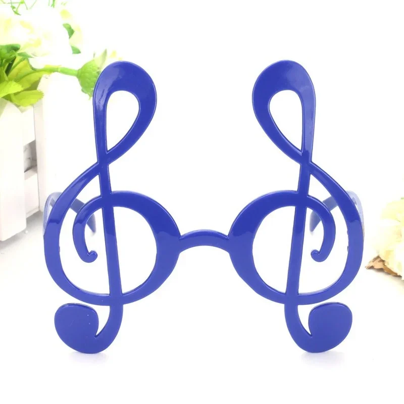 

10pcs Musical Note Black Blue Glasses Cosplay Party Sunglasses Costume Decoration Children Adult Birthday Wedding