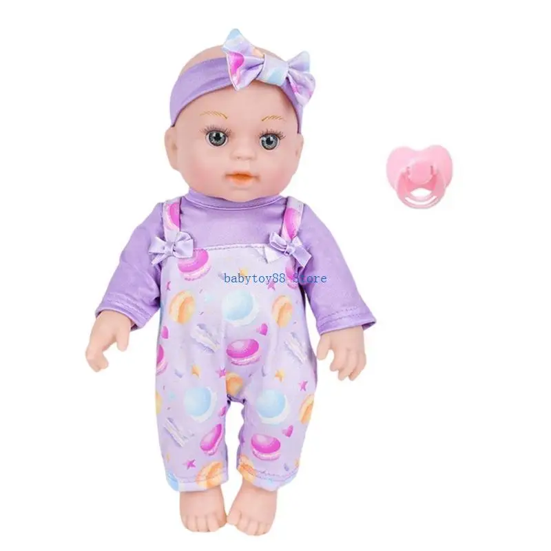 

Y4UD Vinyls Neworns Baby Girl Doll Doll 12 -дюймовая детская реалистичная игра в реалистичную игру