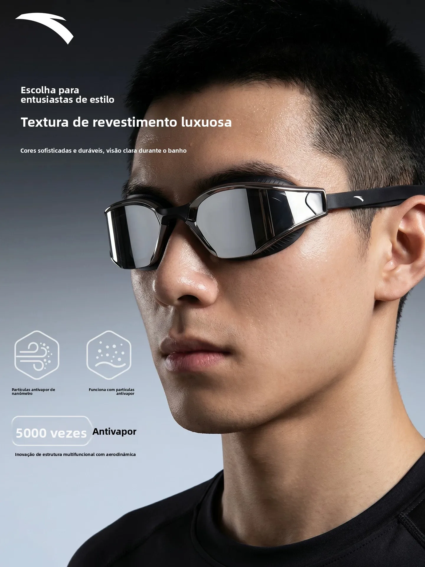 eye-swimming-goggles-women's-high-definition-coated-anti-fog-waterproof-men's-myopia-special-swimming-cap-set