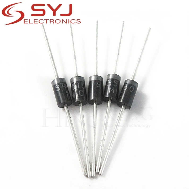 5PCS SR5150 1N5822 RL207 SR260 SR360 SR5200 DO-41