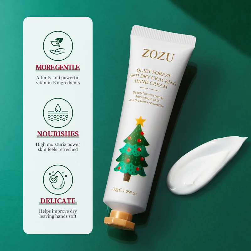 Christmas Tender Hand Cream Moisturizes and hydrates men's and women's Fall and Winter non-greasy moisturizing fragrance