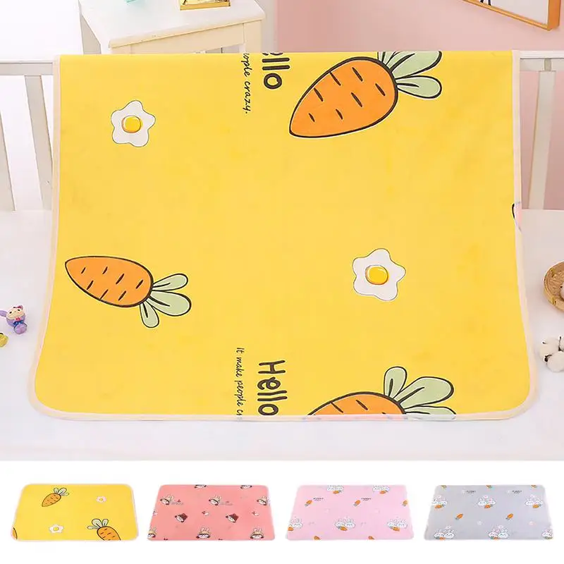 Waterproof Changing Pad Leak-Proof Diaper Changing Pad Absorbent Mat Washable Pee Pad For Children Toilet Training And