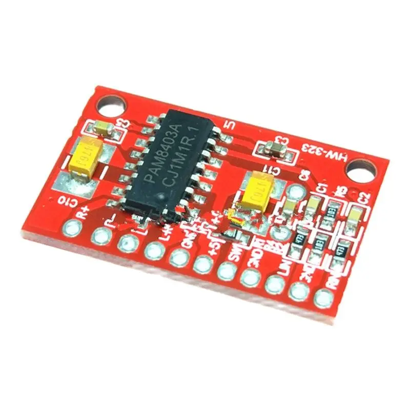 Red board PAM8403 super mini digital power amplifier board small power amplifier board high power 3W dual channel