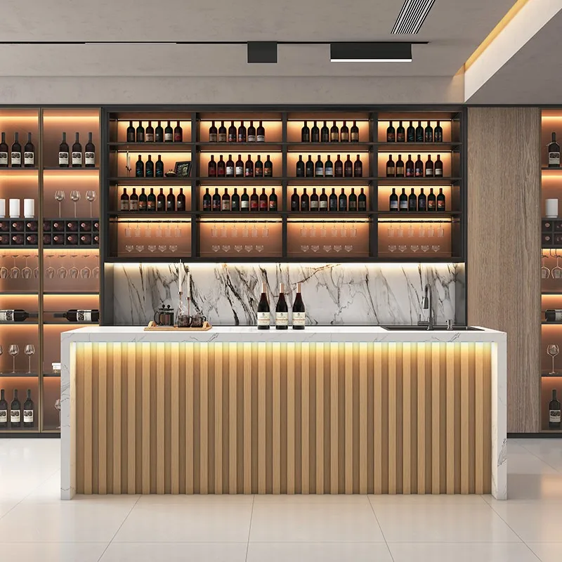 Unique Floor Reception Desk Designer Events Elegant Luxury Reception Desk Display Corner Bancone Reception Home Furniture