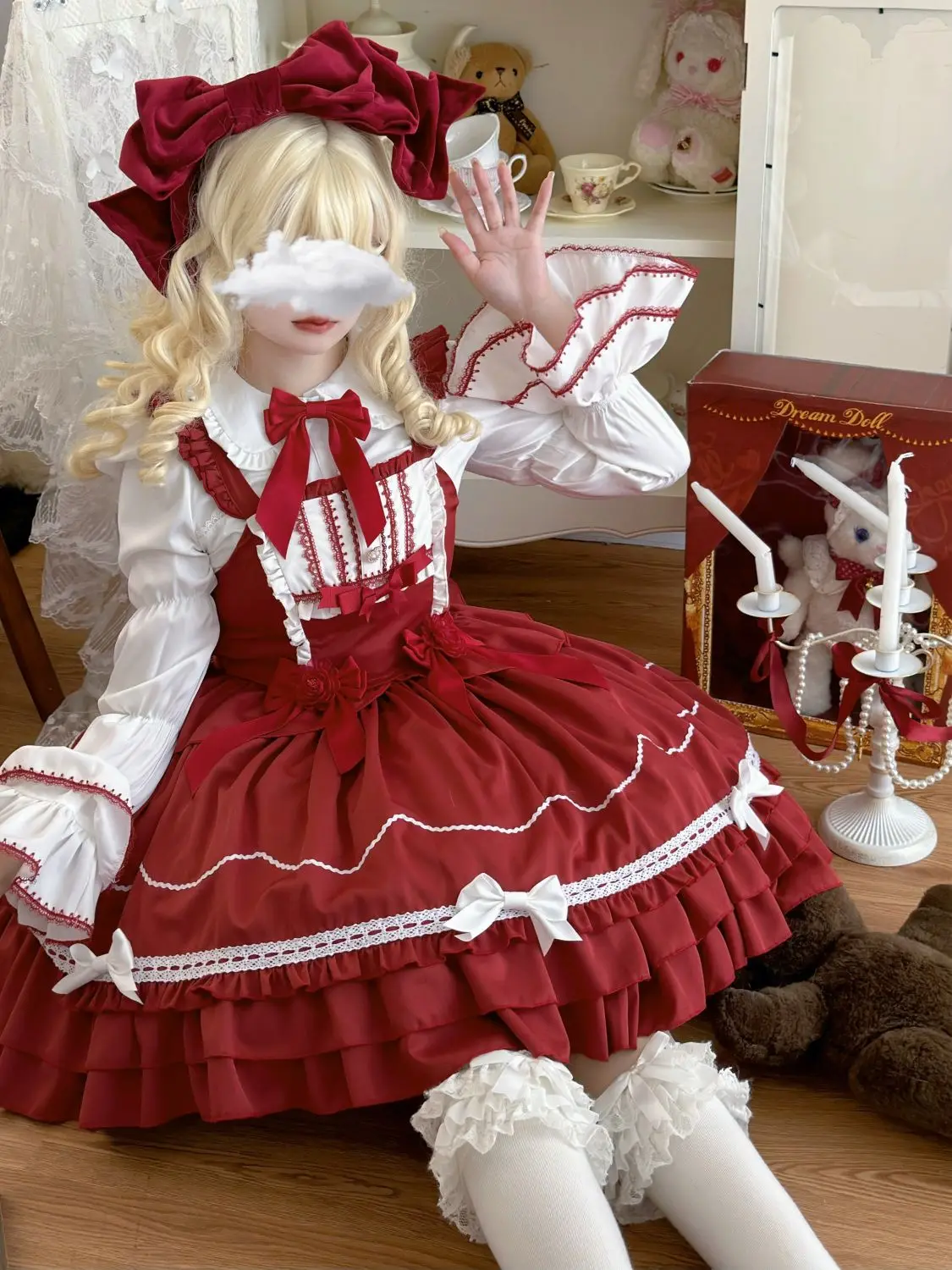 Lolita Dress Sweet Summer Ladies Elegant Lolita Jsk Suspender Dress Cute Retro Camisole Dress