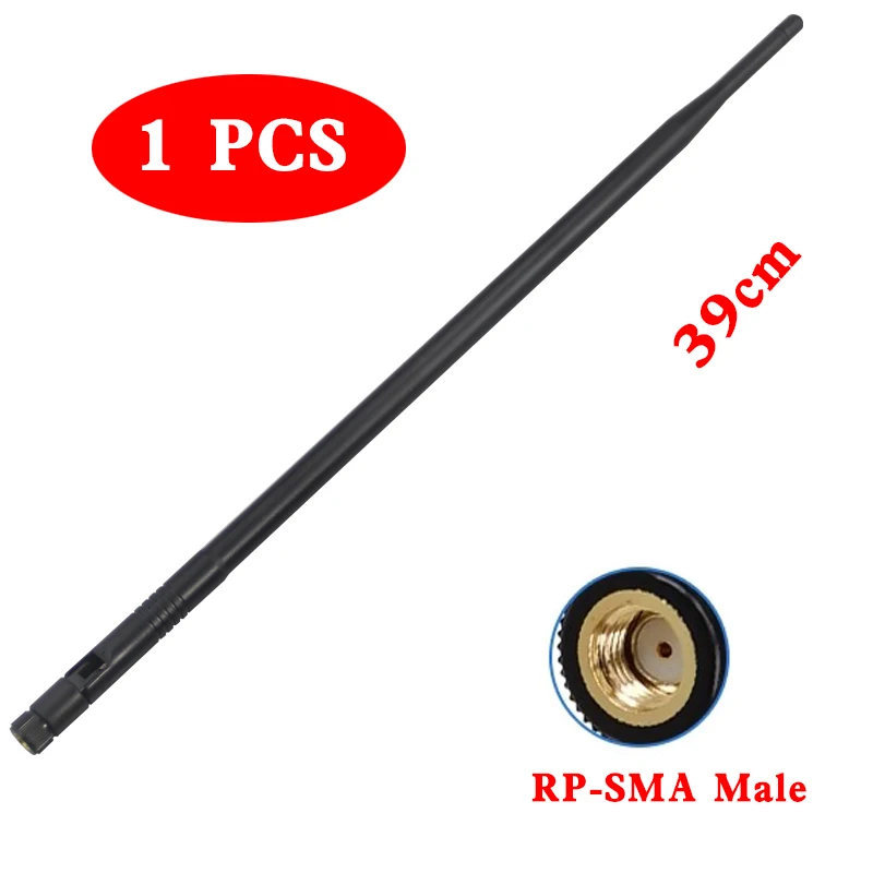 Externe WLAN-Antenne 2.4G 5.8G 12dBi Verstärkung RP-SMA-Stecker Faltbare Antenne für WLAN-Karte Router Netzwerk-Booster-Antenne – Detail 7