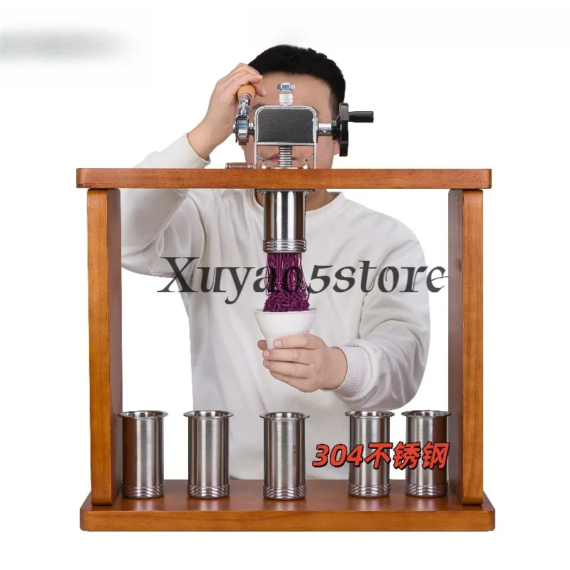 Modified manual Montblanc machine press chestnut cup machine ice cream press chestnut