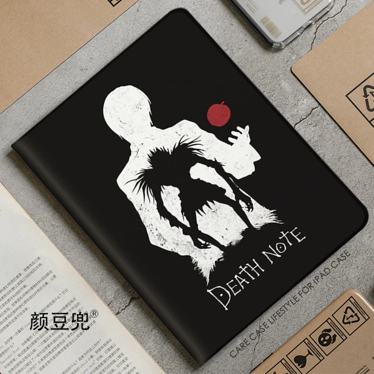 Death Not Anime L·Lawliet Case For iPad 10.2 7th 8th Air 2 3 Mini 1 2 3 5 Case Luxury Silicone For iPad Air 4 iPad Pro11 Case