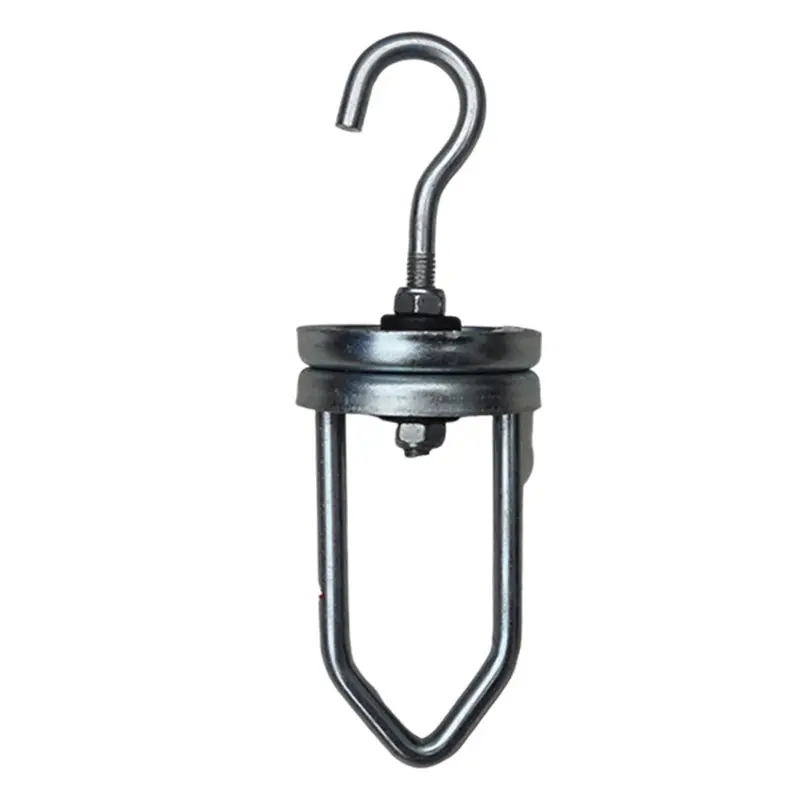 PORK-6 Pcs Heavy Duty Powder Coating Swivel Hooks Rotating Hanging Fixture For Effortless Painting And Spraying