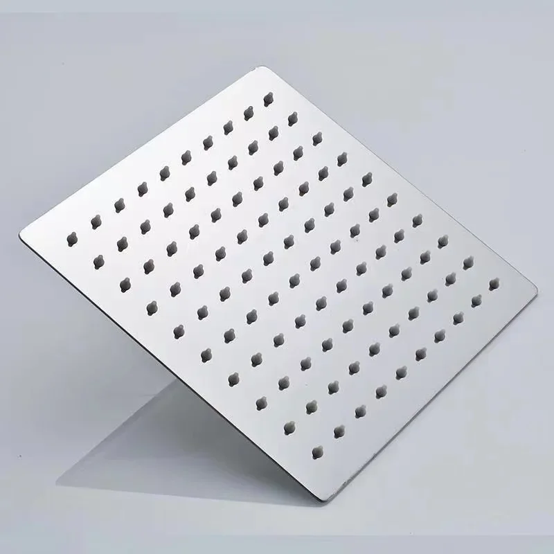 

Хромированная насадка для душа из нержавеющей стали, дождевая насадка, келлинг, настенный монтаж, аксессуары для ванной комнаты, 6-12 дюймов, бесплатная доставка