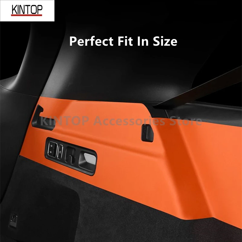 For LIXIANG L7 22-23 Trunk Anti-collision Sticker, Rear Anti Kick Pad, Seat Belt, Anti-collision Decoration Accessories