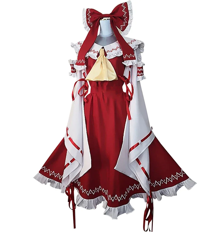 

Touhou Project Reimu Hakurei Cosplay Custom Made Uniform