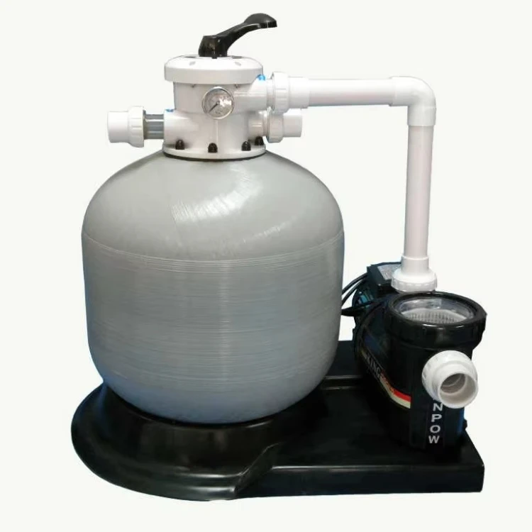 

Automatic Backwash Swimming Pool Filter Combo With Filtration Pump Fiberglass Sand Filter Equipment & Accessories