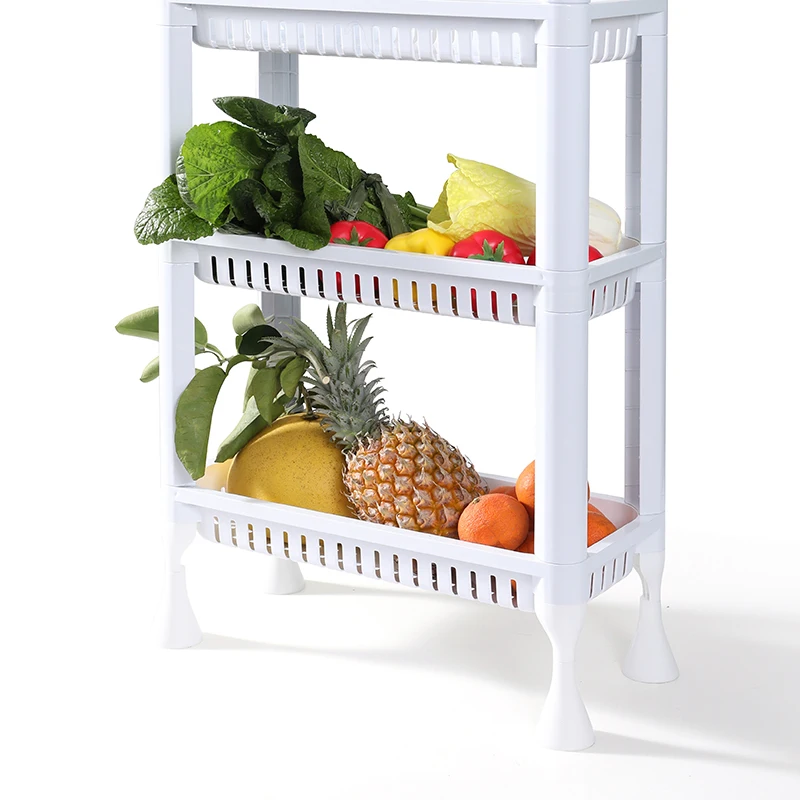 Hot Sales 4 Layers Kitchen Shelves Storage Kitchen Organizer Storage Trolley 2022 Kitchen Storage