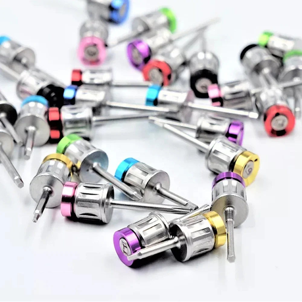 Electric Dental Implant Torque Wrench Handpiece Adjustable 10-40Ncm with 16 Pcs Screws Hand Drivers for Precision Dental Surgery