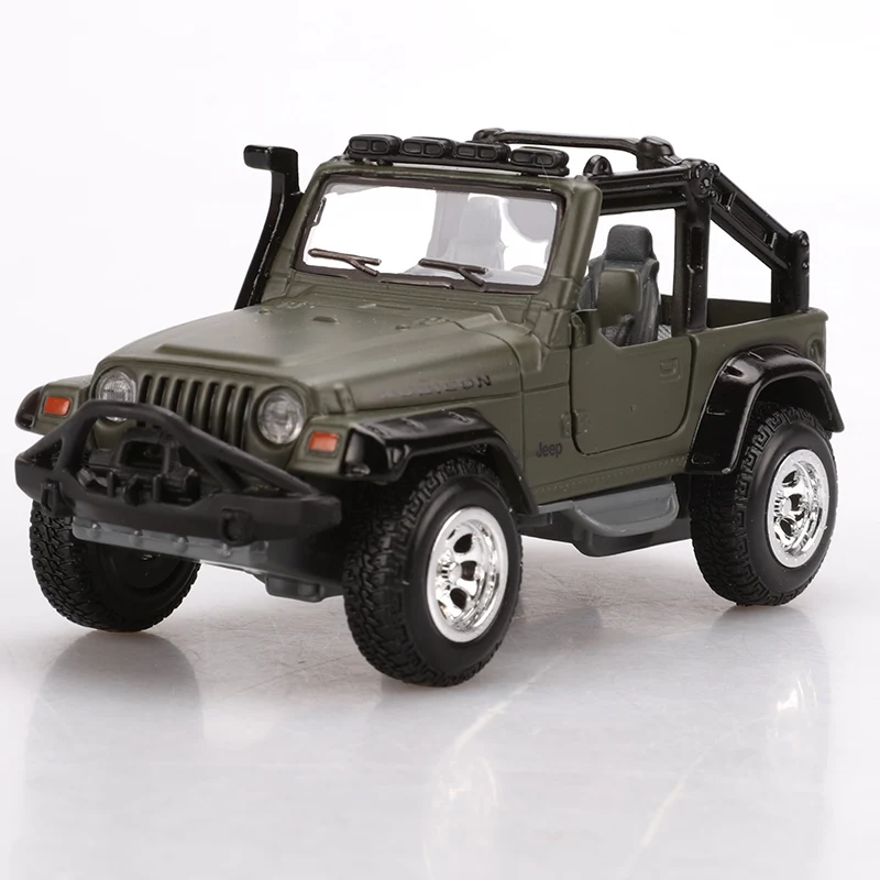 

Модель автомобиля Maisto 1:43 Wrangler robicon/TankMilitary из сплава