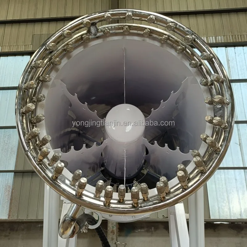 Mobile Safety Fog Cannon Industrial Fog Blower Sprayer Fog Cannon