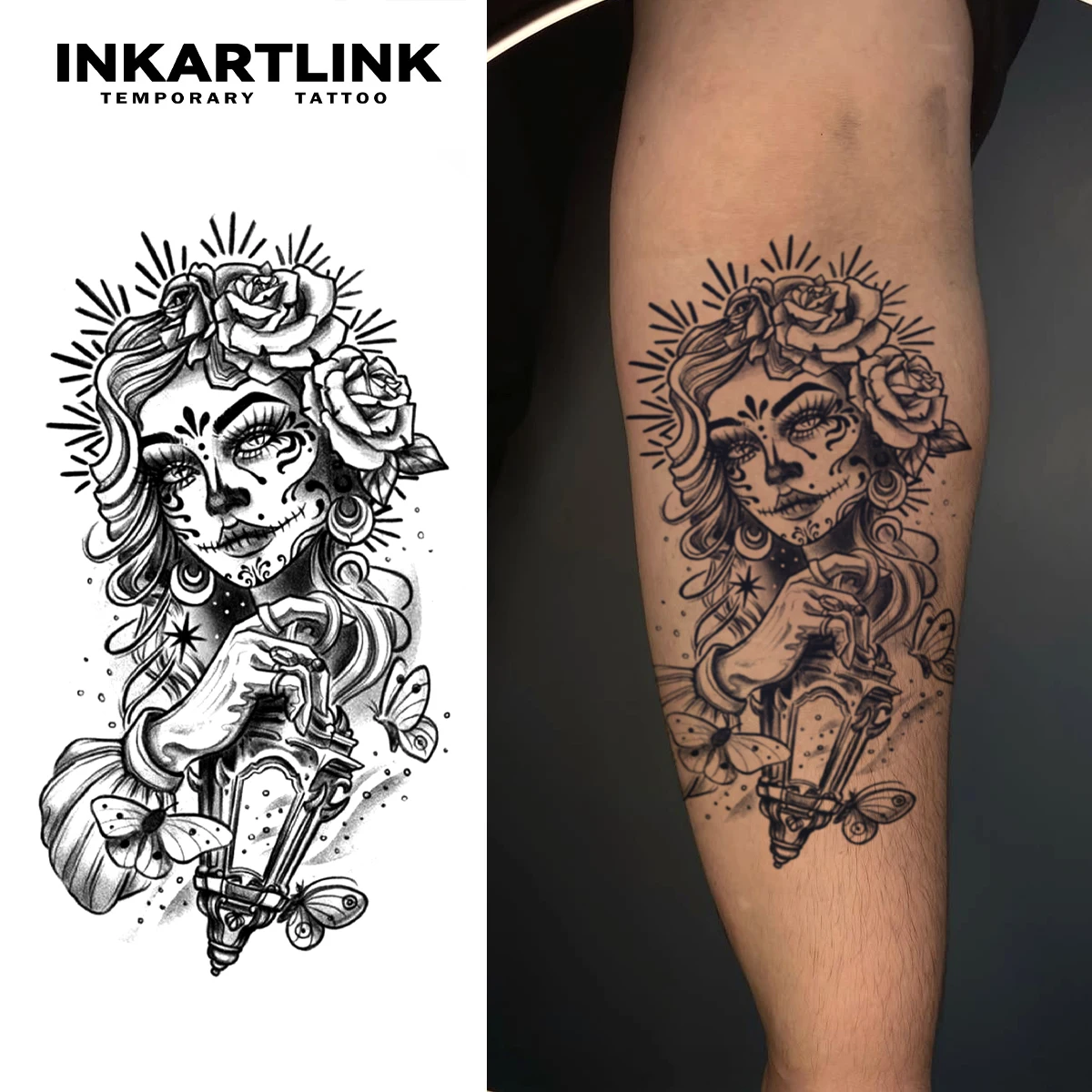 Eternal Beauty Temporäres Tattoo, hält bis 15 Tage, neue Technologie, magischer, wasserfester, semi-permanenter Aufkleber