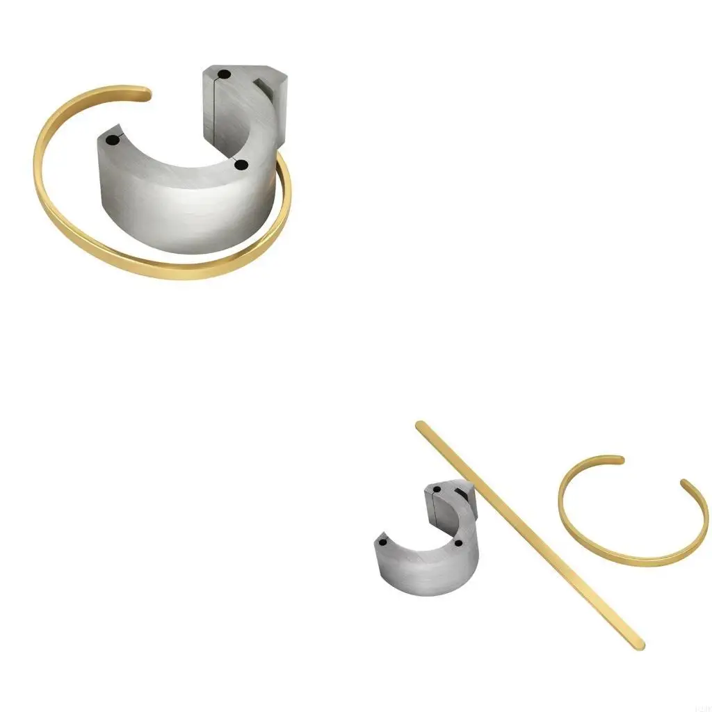 

Bracelet Bender Stainless Steel Bending Tool Adjustable Bangle Former Supplies