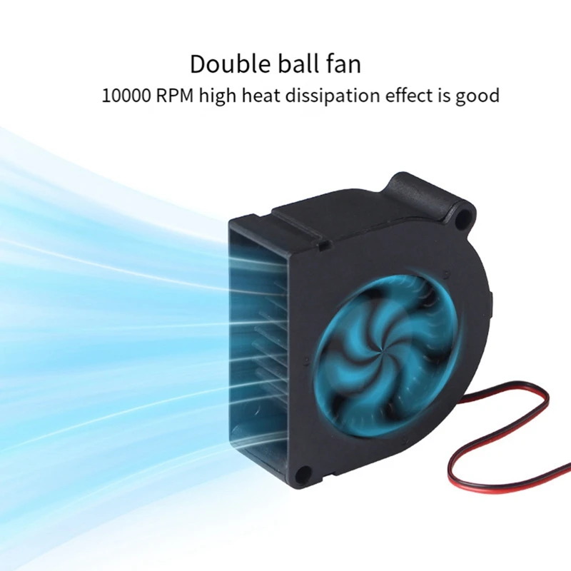 

Высший охлаждающий вентилятор для SV08 5020. Вентилятор с двойным шариком. Быстрое охлаждение и бесшумный вентилятор.