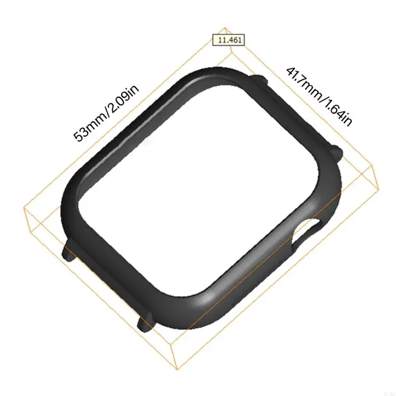 Confort Wear Half Wrap Case Skin para reloj 5 fácil instalar y eliminar K1KF