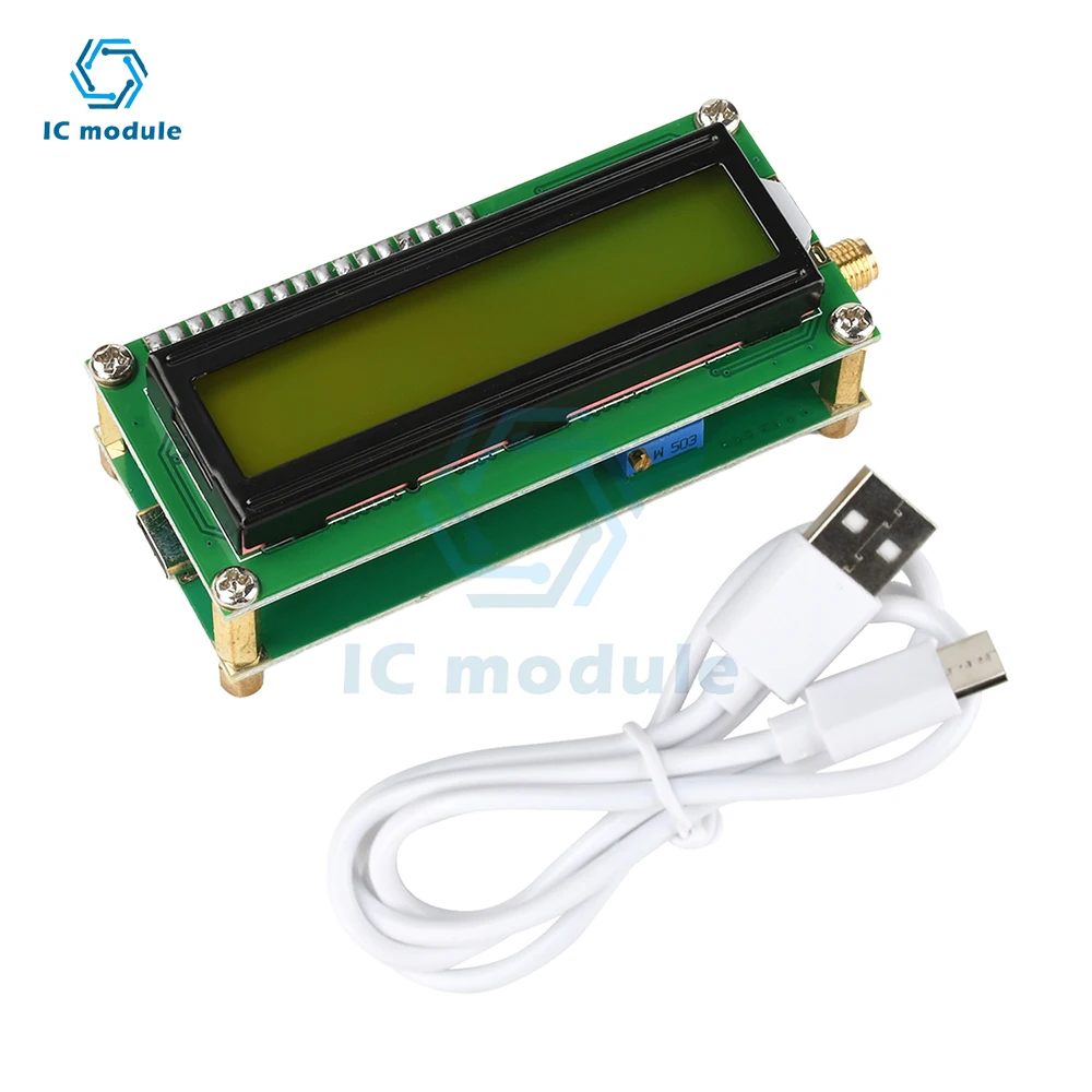

DC 4.5V-5.5V 2.7G Simple RF Power Meter 5kHz-2700MHz Digital LCD Wideband Spatial Signal Detection Meter Type C