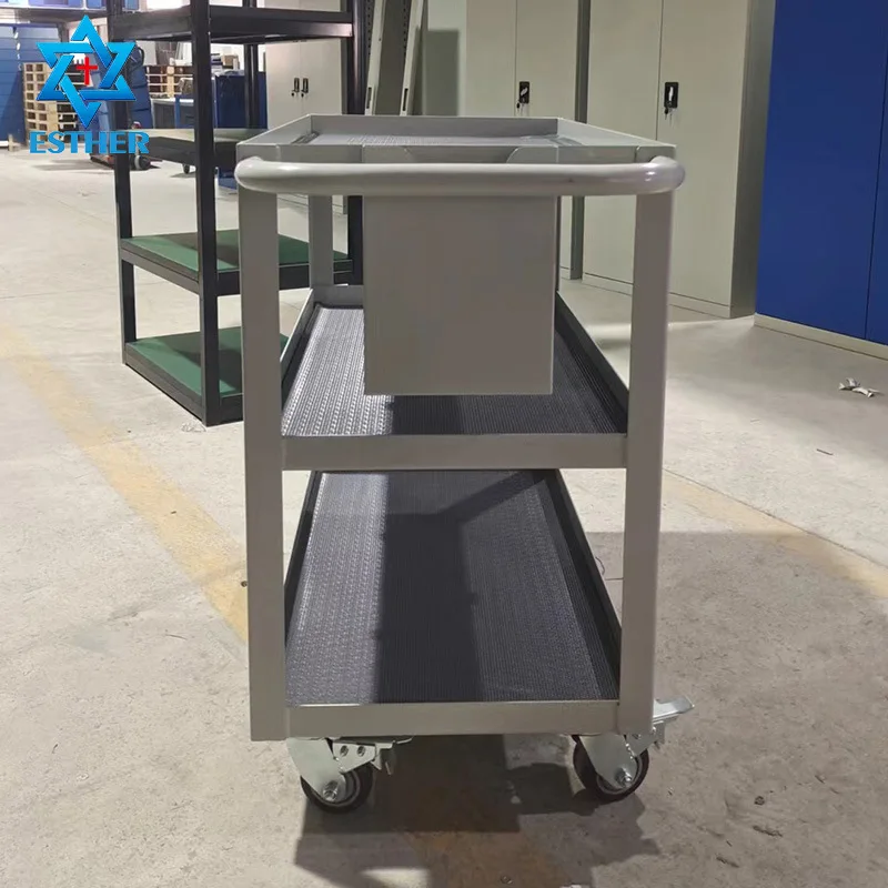 Airow Industrial Heavy-duty Hand Push Tool Cart Multi-functional Mobile Auto Repair Thickened Tool Cabinet Multi-layer Drawer