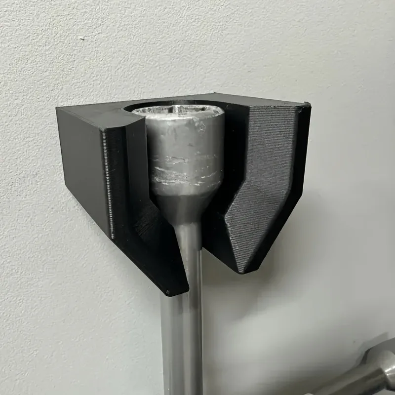 Cross Wrench Wall Mount Storage Bracket, Hand Organizer Rack for Garage Warehouse, Hardware Hanging Support, No Screws Included
