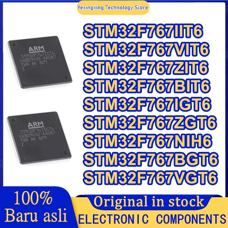 

STM32F767IIT6 STM32F767VIT6 STM32F767IGT6 STM32F767BIT6 STM32F767ZIT6 STM32F767ZGT6 STM32F767VGT6 STM32F767NIH6 STM32F767BGT6